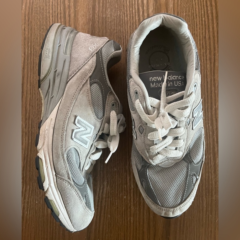 New Balance 993 4E Men's Grey Running Shoes Made in USA Size 11 MR993GL